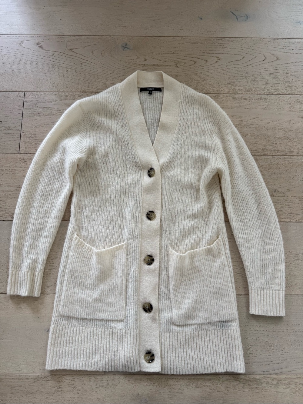 Quince alpaca wool Cardigan S